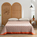 GobekUsa Cotton Throw Blanket - Retro Chinese Style Quilt & Sofa Cover