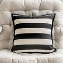Retro dark green zebra embroidered jacquard luxury pillow cover bedroom by Decorbites