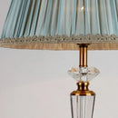 GobekUsa Crystal Floor Lamp: European Retro Table Lamp for Home Décor, Living Room, Bedroom