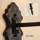 GobekUsa Iron Wall Lamp: Retro European Living Room Bedroom Sconce Light