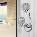 GobekUsa Crystal Wall Sconce: Retro Luxury for Living Room, Balcony, or Aisle Lighting