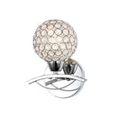 GobekUsa Crystal Wall Sconce: Retro Luxury for Living Room, Balcony, or Aisle Lighting