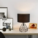 GobekUsa Geometric Table Lamp: Nordic Retro Design for Home Decor & Study Room Lighting