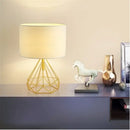 GobekUsa Geometric Table Lamp: Nordic Retro Design for Home Decor & Study Room Lighting