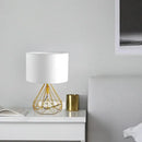 GobekUsa Geometric Table Lamp: Nordic Retro Design for Home Decor & Study Room Lighting