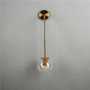 GobekUsa Glass Ball Wall Lamp - Nordic Retro LED Lighting Fixture