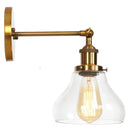 GobekUsa Gold LED Wall Sconces Iron Loft Retro Home Bedroom Lamp