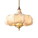 GobekUsa Gold Lustre Retro Medieval Fabric Pendant Lights for Home Decor