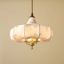 GobekUsa Gold Lustre Retro Medieval Fabric Pendant Lights for Home Decor