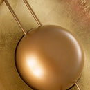 GobekUsa Gold Round Villa Wall Lamp: Retro LED Lighting for Corridor, Living Room, Bedroom.