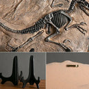 GobekUsa Dinosaur Fossil Figurine: Retro Resin Animal Statue for Home Décor & Gifts