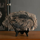 GobekUsa Dinosaur Fossil Figurine: Retro Resin Animal Statue for Home Décor & Gifts