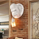 GobekUsa Gorilla Resin Wall Lamp: Modern Retro Animal LED Home Decor Bedside Lighting
