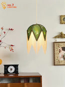 GobekUsa Copper Tassel Pendant Lights LED E27 Retro Luxury Hanging Lamp for Home Decor