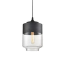 GobekUsa 1 Light Pendant Lighting Retro Industrial Style Glass Pendant Ceiling Lights for Restaurant