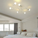 GobekUsa Retro Industrial Wrought Iron Ceiling Light