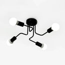 GobekUsa Retro Industrial Wrought Iron Ceiling Light