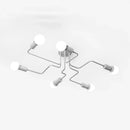 GobekUsa Retro Industrial Wrought Iron Ceiling Light