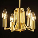 GobekUsa Iron Bronze Pendant Light Glass Retro Modern Living Room Lamp