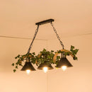 GobekUsa Black Retro Metal Pendant Light - Industrial Hanging Island Fixture