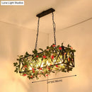 GobekUsa Black Retro Metal Pendant Light - Industrial Hanging Island Fixture