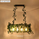 GobekUsa Black Retro Metal Pendant Light - Industrial Hanging Island Fixture