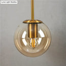 Retro modern glass smoked globe wall lamps for bedroom lighting by Decorbites