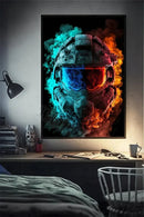 GobekUsa Retro Monkey Gaming Room Wall Art Poster