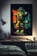 GobekUsa Retro Monkey Gaming Room Wall Art Poster