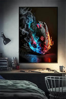 GobekUsa Retro Monkey Gaming Room Wall Art Poster