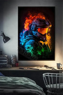 GobekUsa Retro Monkey Gaming Room Wall Art Poster