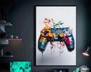 GobekUsa Retro Monkey Gaming Room Wall Art Poster