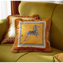 GobekUsa Italian Retro Luxury Zebra Print Cushion Cover, 53x53cm