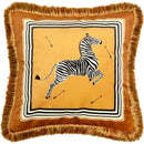 GobekUsa Italian Retro Luxury Zebra Print Cushion Cover, 53x53cm