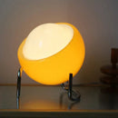 GobekUsa Glass Table Lamp: Nordic LED Retro Night Light for Bedroom and Living Room