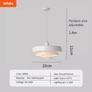 Retro Orange Metal Pendant Light