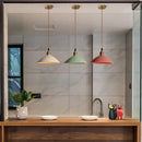 GobekUsa Brass Chandelier Light | Nordic Retro Luxury Restaurant Bar Entryway Pendant Lamp