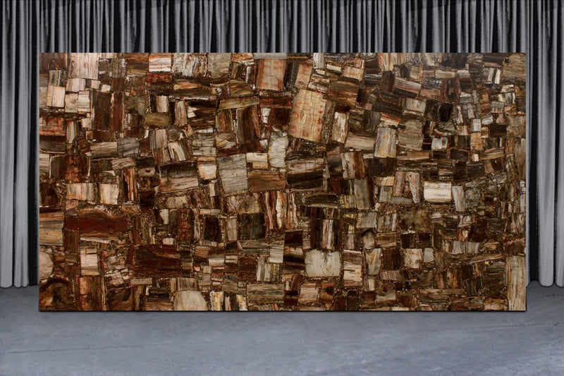 Retro Petrified Wood Precious Stone