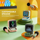 GobekUsa Ditoo-Mic Bluetooth Speaker with Karaoke Microphone, Pixel Art Display, Sound Modes