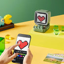 GobekUsa Ditoo-Mic Bluetooth Speaker with Karaoke Microphone, Pixel Art Display, Sound Modes