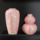 GobekUsa Blue White Porcelain Vase Chinese Retro Home Decor Flower Vase