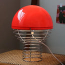 GobekUsa Glass Table Lamp Homestay Retro Decoration Bedside Living Room Children's Bedroom