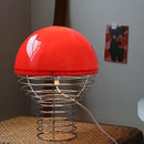 GobekUsa Glass Table Lamp Homestay Retro Decoration Bedside Living Room Children's Bedroom