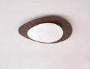 GobekUsa Retro-Style Walnut Acrylic Ceiling Light