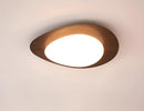 GobekUsa Retro-Style Walnut Acrylic Ceiling Light
