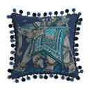 GobekUsa American Luxe Retro Cushion Covers: Original Design Throw Pillow Case for Sofa