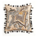 GobekUsa American Luxe Retro Cushion Covers: Original Design Throw Pillow Case for Sofa