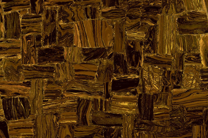 Retro Tiger Iron Gemstone