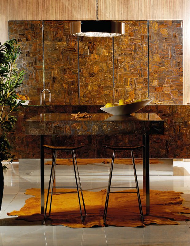 Retro Tiger Iron Gemstone