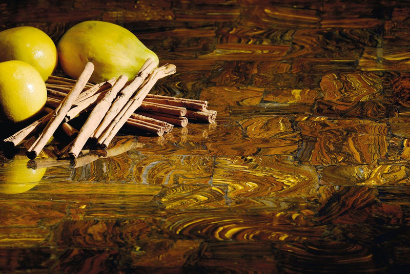 Retro Tiger Iron Gemstone